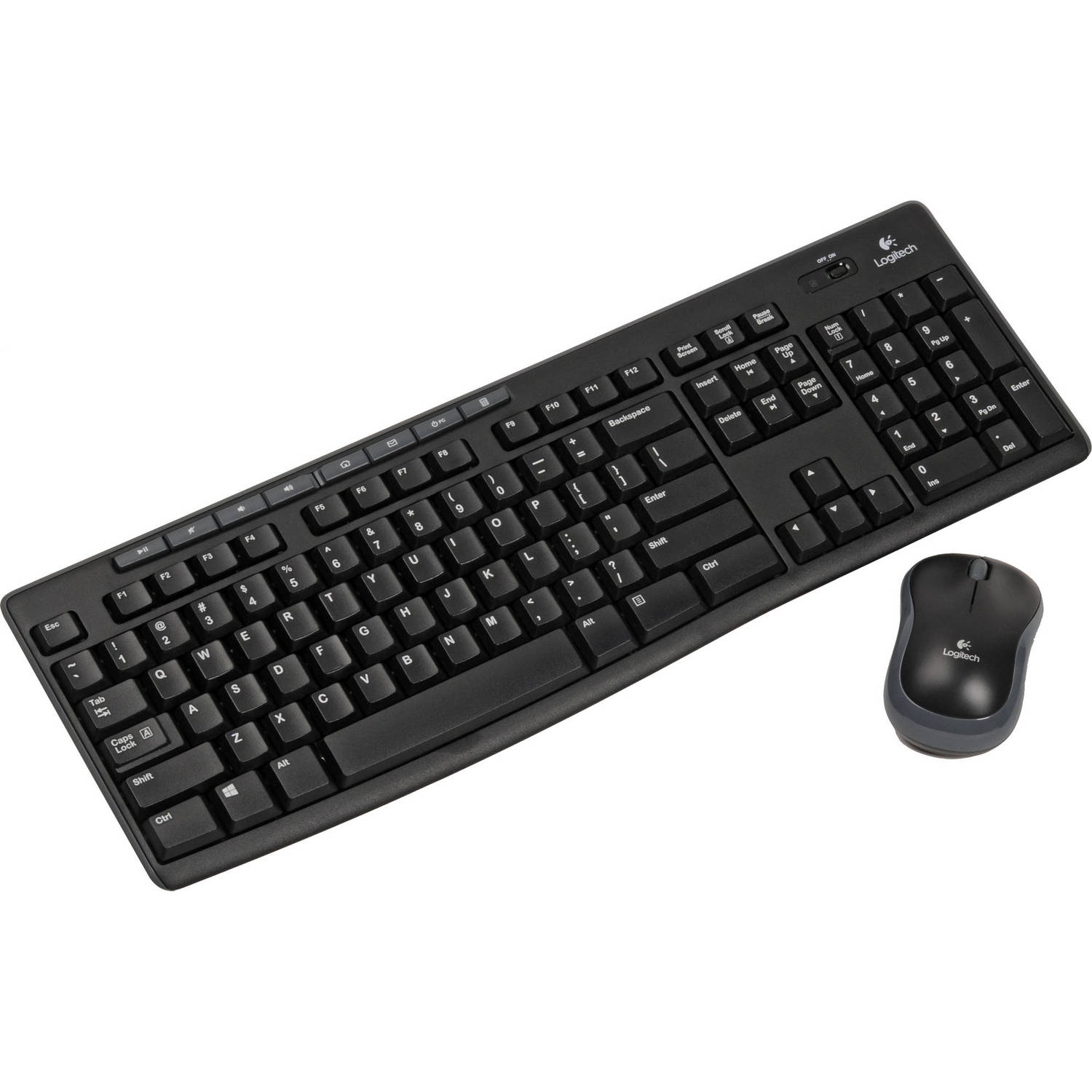 Logitech MK270R USB Wireless Keyboard and Mouse Combo for Desktop