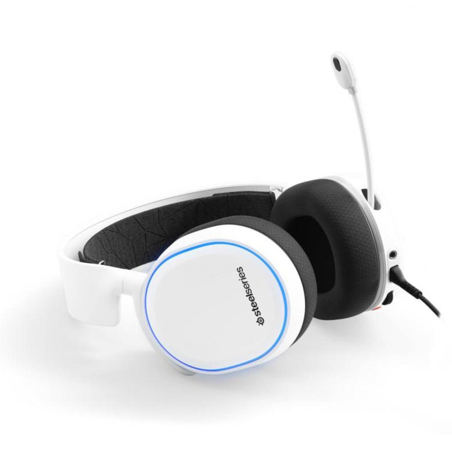 SteelSeries Arctis 5 7.1 RGB Gaming Headset Headphones Mic PC PS4 Xbox