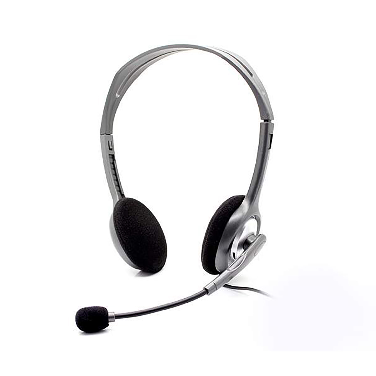 Logitech H110 Wired Stereo PC Headset Headphone with Noise Cancelling