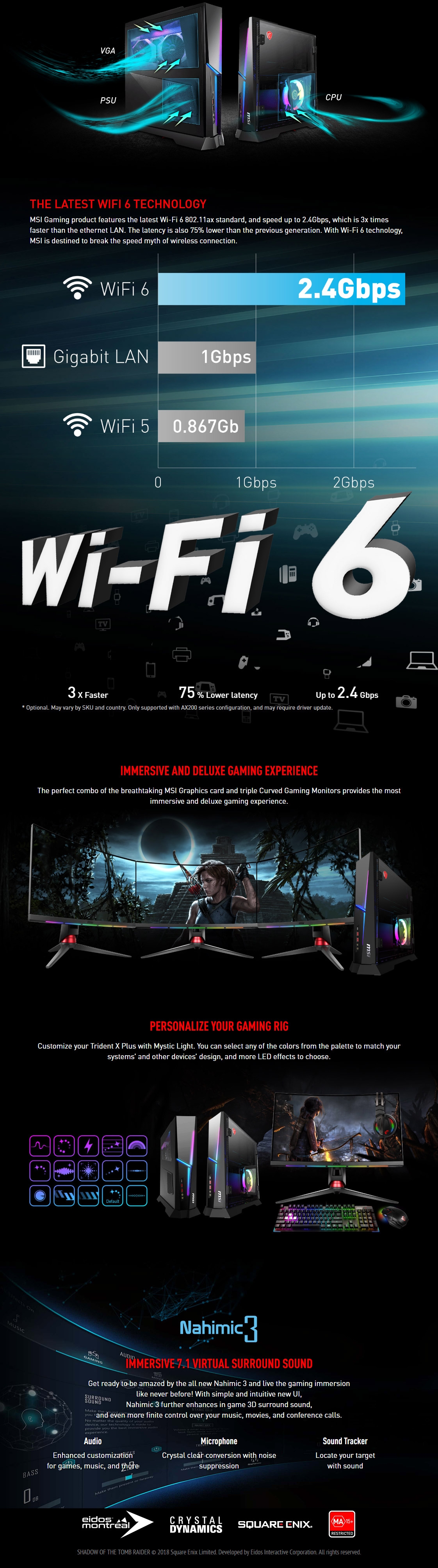 MSI TRIDENT X Plus Desktop PC i99900KF 32GB 2TB+1TB RTX2080SUPER W10