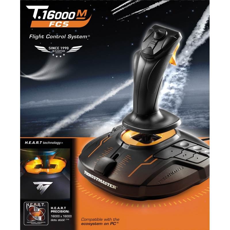 Thrustmaster T.16000M FCS Joystick Flight Simulator PC Gaming