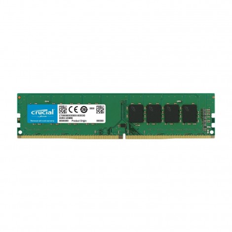 Crucial 8GB DDR4 2666MHz PC4-21300 CL19 240pin Non ECC Desktop Memory RAM 1.2V - CT8G4DFS8266