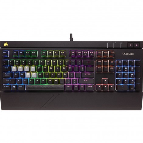 Corsair Strafe RGB LED Backlit Gaming Mechanical Keyboard Cherry MX Red Switch CH-9000227-NA