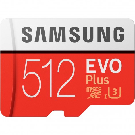 Samsung 512GB Evo+ Micro SD Card SDXC UHS-I 100MB/s Mobile Phone TF Memory Card MB-MC512GA