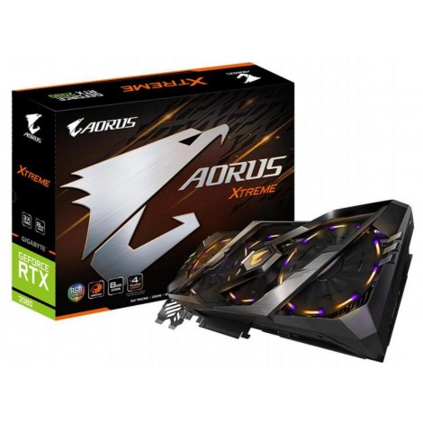 Gigabyte nVidia GeForce RTX 2080 Aorus Xtreme OC 8GB Gaming Graphics Video Card GV-N2080AORUS-X-8GC