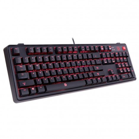 Thermaltake Tt eSPORTS Meka Pro LED Gaming Mechanical Keyboard Cherry MX Red KB-MGP-RDBDUS-01