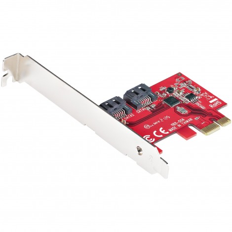 StarTech SATA PCIe Card 2 Ports 6Gbps Non-RAID