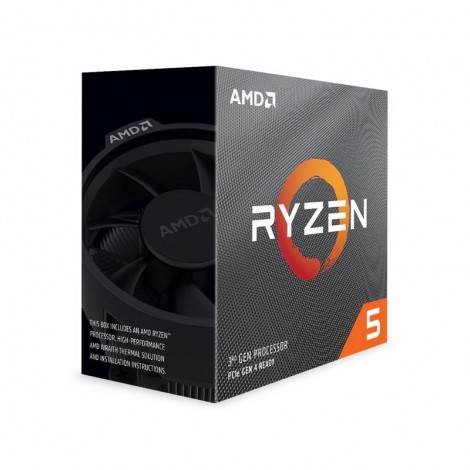AMD Ryzen 5 3400G 4 Core Socket AM4 3.7GHz CPU Processor with Wraith Spire Cooler