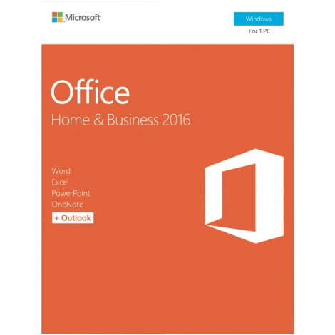 Microsoft Office Home and Business 2016 - 1 PC - Retail
