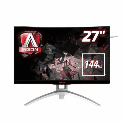 AOC Agon AG272FCX 27" LED LCD Curved Gaming Monitor FHD FreeSync 144Hz Speaker