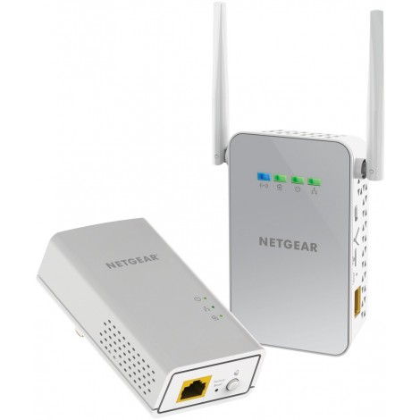 Netgear PLW1000 Gigabit Ethernet & Wireless 802.11ac Powerline Adapter Kit 