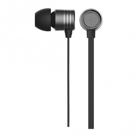 VERBATIM 66607 In-Ear Earphones with Mic & Volume Control - Space Grey 3.5mm Audio