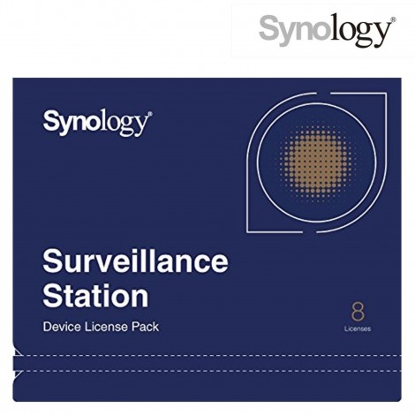 SYNOLOGY LICENSE PACK 8 Camera License (8 Surveillance Cameras)
