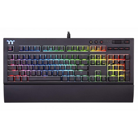 Thermaltake TT Premium X1 RGB LED Gaming Mechanical Keyboard Cherry MX Speed KB-TPX-SSBRUS-01