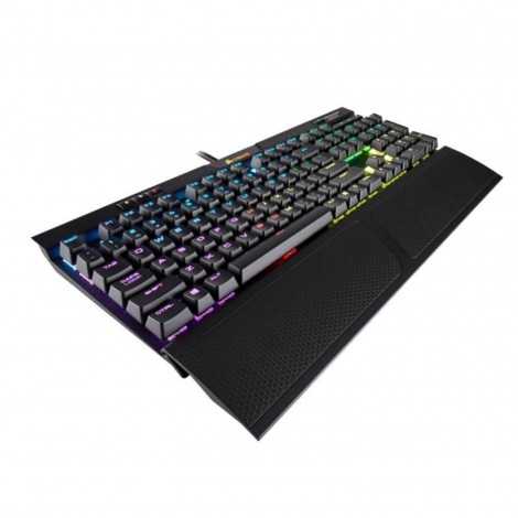 Corsair K70 RGB MK.2 LED Backlit Gaming Mechanical Keyboard Cherry MX Red Switch CH-9109010-NA