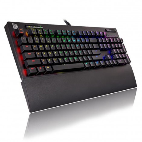 Thermaltake Tt eSPORTS Neptune Elite RGB Gaming Mechanical Keyboard TTC Brown KB-NER-TRBRUS-01