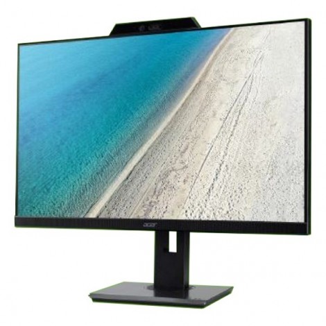 Acer B247Y 23.8" IPS-LED VGA HDMI DisplayPort (16:9) 1920x1080 Speakers Height Adjustable Webcam Monitor