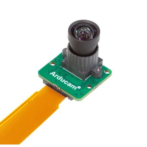LUXONIS OAK-FFC-IMX477-M12 Camera module for OAK-FFC-3P, OAK-FFC-4P, and DepthAI RPi HAT baseboards.