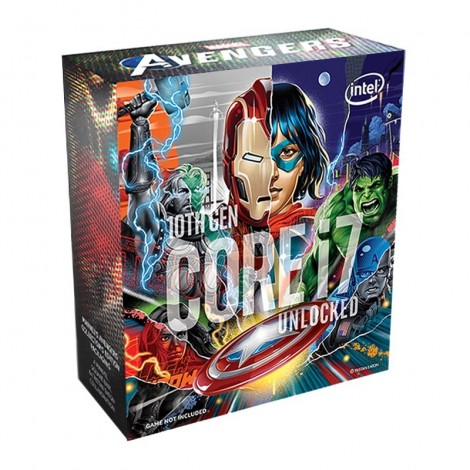 Intel Core i7 10700KA Avengers 8-Core LGA 1200 3.80GHz Unlocked CPU Processor