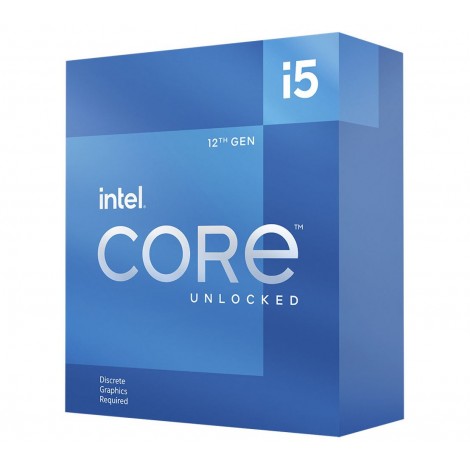 Intel i5-12600KF CPU 3.7GHz (4.9GHz Turbo) 12th Gen LGA1700 10-Cores 16-Threads 25MB 125W Graphic Card Required Unlocked Retail Box Alder Lake