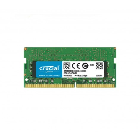 Crucial 8GB (1x8GB) DDR4 2666MHz SODIMM CL19 Single Ranked CT8G4SFS8266 EOFYD1