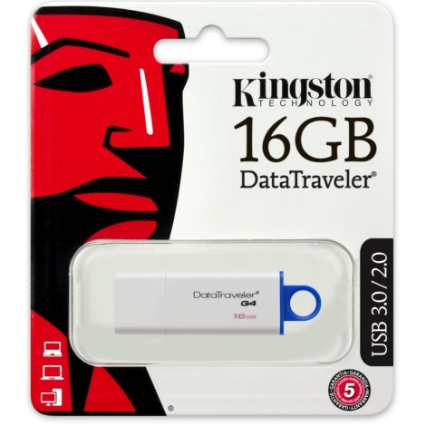 Kingston 16GB DataTraveler DTIG4 USB 3.0 Flash Drive DTIG4/16GB