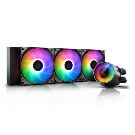 Deepcool CASTLE 360 RGB V2 Intel LGA2066/2011-v3/2011/1151/1150/1155/1200/1366 AMD TRX4 TR4 AM4 AM3+ AM3 AM2+ AM2 FM2+ FM2 FM1