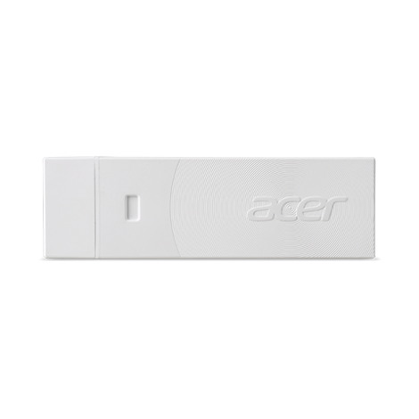Acer White HWA1 2.4G 5G WirelessMirror HDMI Dongle EURO type 802.11 a/b/g/n/ac for P1150 P1250