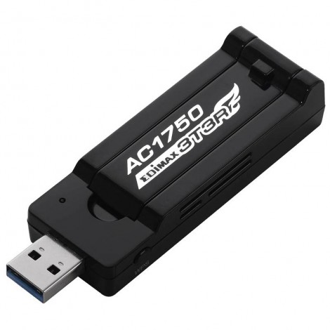 Edimax AC1750 Dual-Band Wi-Fi USB 3.0 Adapter Adjustable Antenna 7833UAC