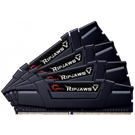 G.Skill Ripjaws V Black 32GB(8GBx4) 3200MHz DDR4 Desktop RAM