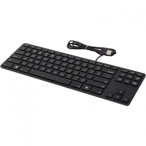 Matias Black Wired Aluminium Tenkeyless Keyboard for PC