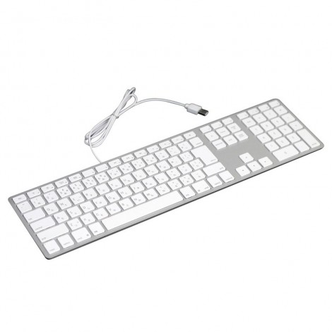 Matias Wired Aluminum Keyboard for Mac Silver FK318S