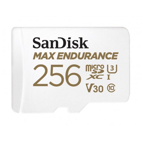 SanDisk 128GB MAX High Endurance microSDHC� Card  SQQVR 120,000 Hr Hrs UHS-I C10 U3 V30 100MB/s R, 40MB/s W SD adaptor 10Y