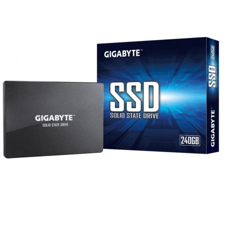 Gigabyte SSD 240GB 2.5' SATA3 500/420 MB/s 50K/75K 2240 100mm 2M hrs MTBF HMB TRIM & SMART Solid State Drive 3yrs Wty