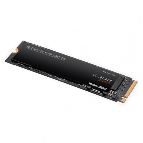 Western Digital WD Black SN750 250GB NVMe SSD 3100MB/s 1600MB/s R/W 200TBW 220K/180K IOPS M.2 2280 PCIe Gen 3 1.75mil hrs MTBF 5Yrs Wty