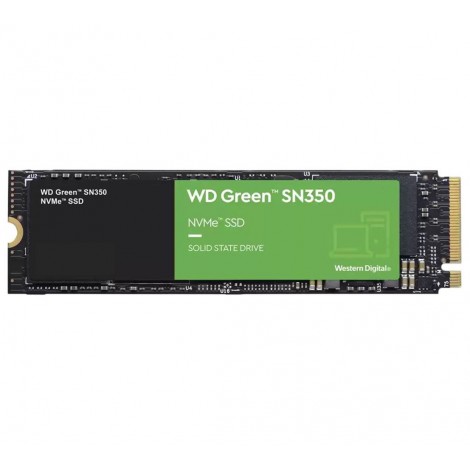 Western Digital WD Green SN350 240GB M.2 NVMe SSD 2400MB/s 900MB/s R/W 40TBW 160K/150K IOPS 1M hrs MTTF 3yrs <250GB ~WDS240G2G0B