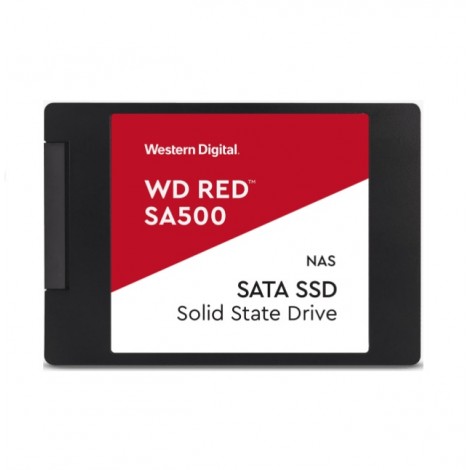 Western Digital WD Red SA500 1TB 2.5' SATA NAS SSD 24/7 560MB/s 530MB/s R/W 95K/85K IOPS 600TBW 2M hrs MTBF 5yrs wty