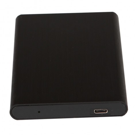AKY USB 3.1 Type C- Type C 2.5' HDD Black Enclosure Black