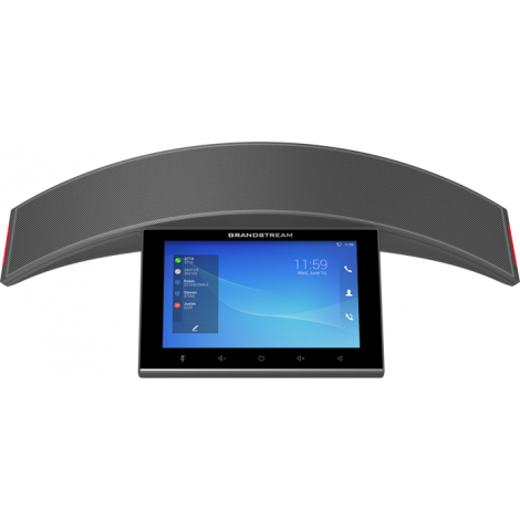 Grandstream GAC2570 Android Enterprise Conference Phone, HD Acoustic Chamber, 12 Omnidirectional Microphones With MMAD