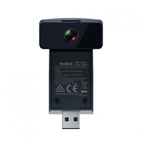 YEALINK CAM50 Camera Compatible with SIP-T58W/SIP-T58A IP Phones, 5 mega-pixel HD Camera, 720p@30fps, Ease-of-use, Plug and Play