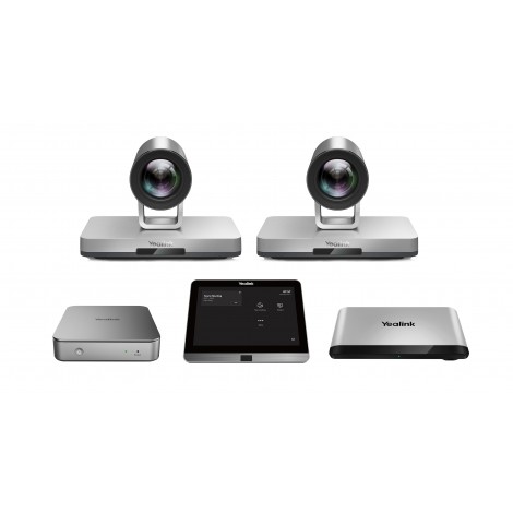 Yealink MVC900 II Teams Video Conference Kit For X-Large Rooms, 2x UVC80 Camera, 1x MCore Kit, 2x WPP20, No Audio Devices Included
