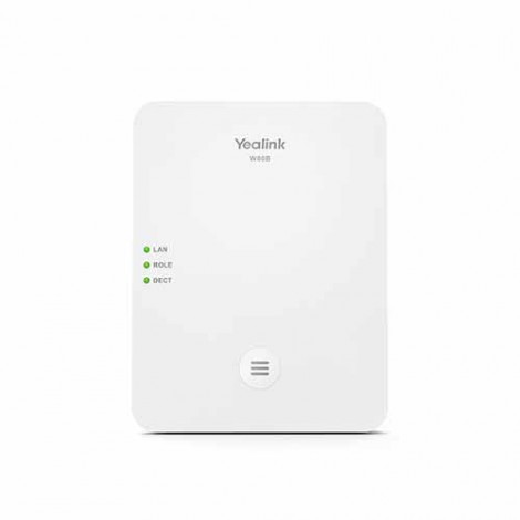 Yealink W80-DM DECT IP Multi-Cell System consists of the DECT Manager W80DM