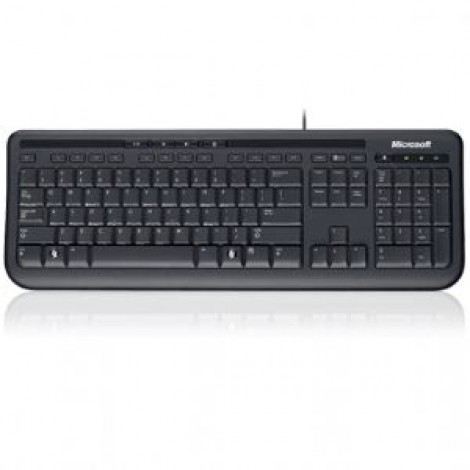 Microsoft Wired 600 Keyboard Only USB, 3 Year, ANB-00025 Retail Pack
