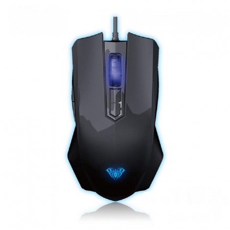 AULA KILL LIFE Black Adjustable USB Wired Gaming Mouse
