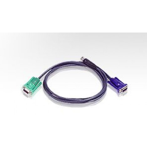 Aten 3.0m 3in1 VGA, USB Console KVM Split Cable HDB-15M to SPHD-15M