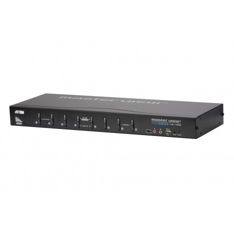 Aten 8 Port Rackmount USB DVI KVM Switch with Audio and OSD