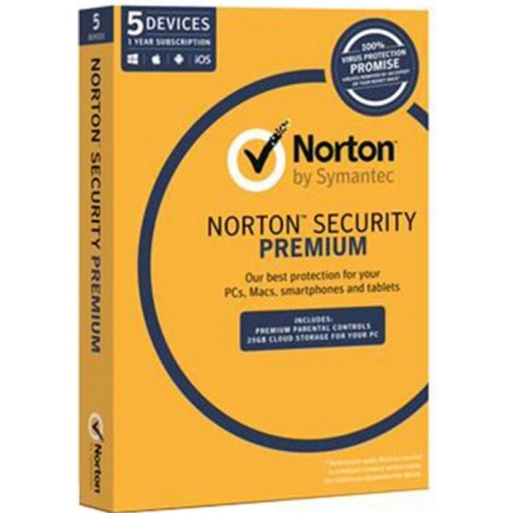 Norton Security Premium OEM, 5 Device 1 Year