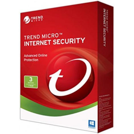 Trend Micro Internet Security OEM 3 Device 1 Year