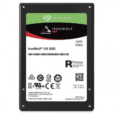 Seagate IronWolf 110 SSD 2.5 inch SATA SSD 1920GB 5 year Warranty with a  2-year Data Recovery Services included