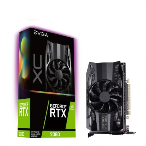 EVGA GeForce RTX 2060 XC GAMING, 06G-P4-2063-KR, 6GB GDDR6, HDB Fan